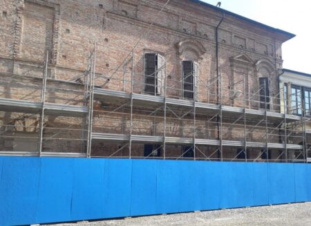 Restoration of Palazzo Bonazzi seat of the Town Hall of Ostiglia (Mantua)