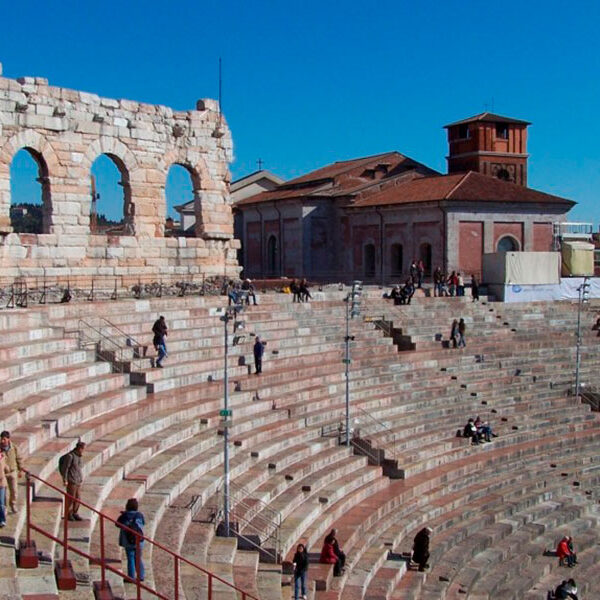 Restauro gradinate Arena di Verona