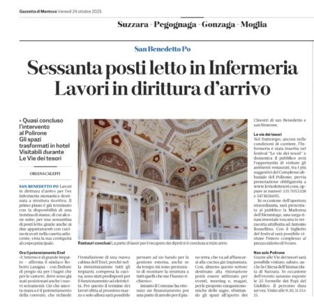 Ex Infermeria – Lavori in conclusione